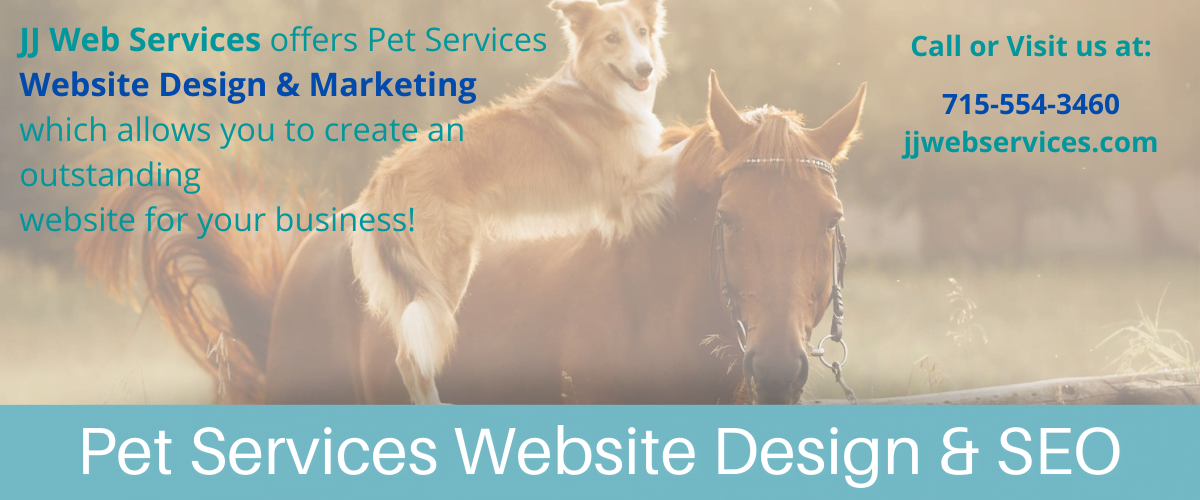 Pet Services Website Design