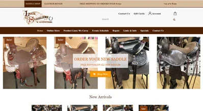 Luck-Saddlery-Online-Store-Website